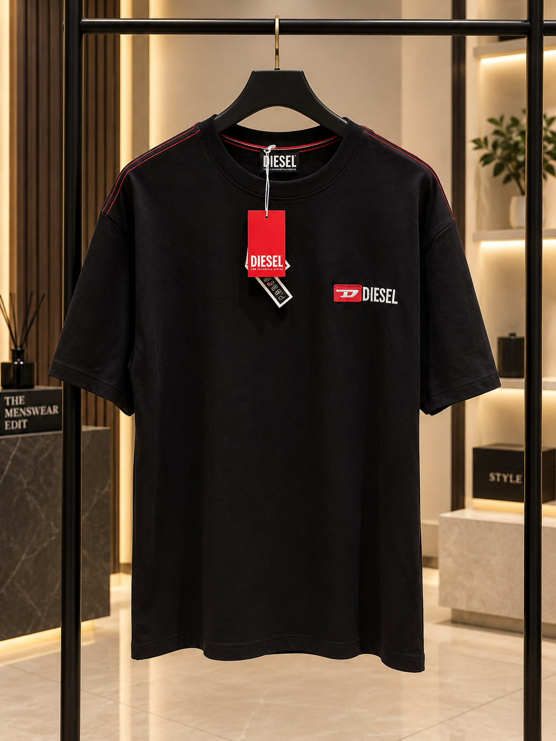 Diesel T-Shirt Made for those who know style.Regular Fit.