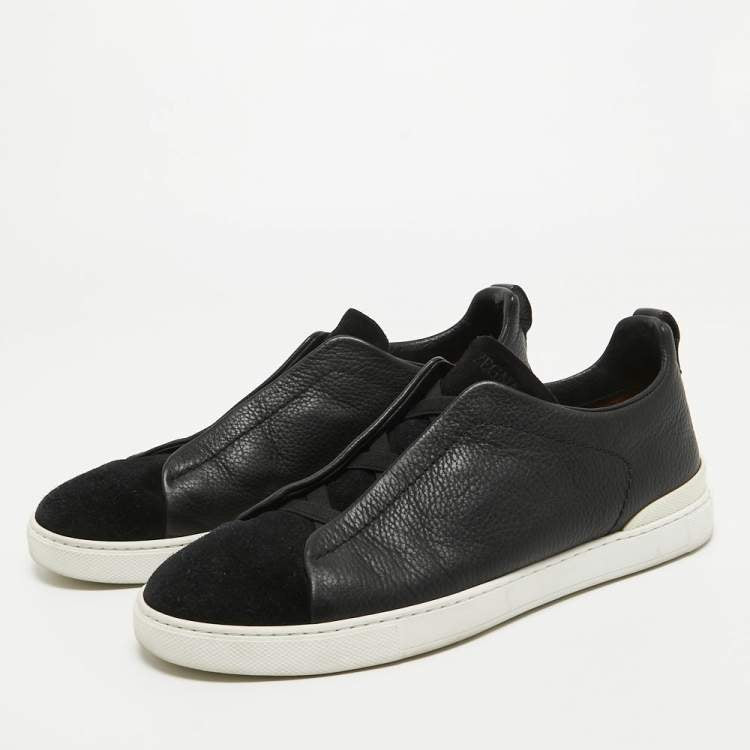 Zegna black Sneakers
Premium suede finish.